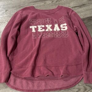 Women’s Maroon Texas Sweatshirt